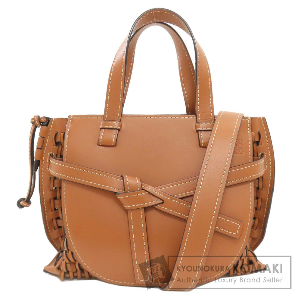 Loewe Gate Top Handle Tote Bag Calfskin
